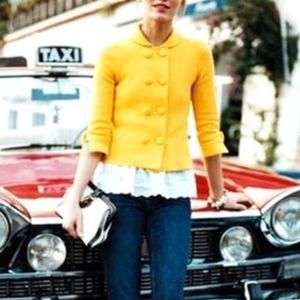 J CREW PIAZZA SWEATER JACKET SZ M NWOT